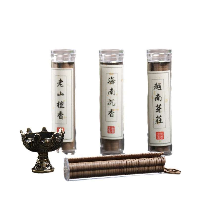 42 pieces of small auspicious cloud non-stick disc incense long-lasting incense natural agarwood sandalwood